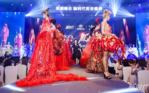 彩妆造型秀-中国红系列