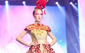 彩妆造型秀-中国红主题2